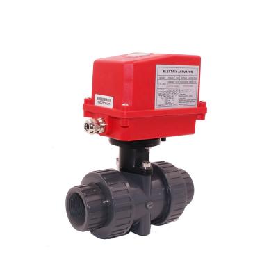 China General Easy Disassembly AC220V DN50 Motorized Industrial Valve With Compact Structure for sale