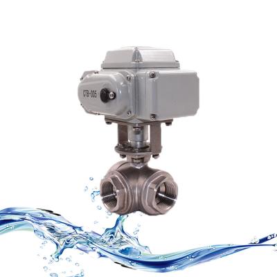 China CTB-016 160NM General Intelligent Modulating Electric Control Valve For Wastewater Treatment System for sale