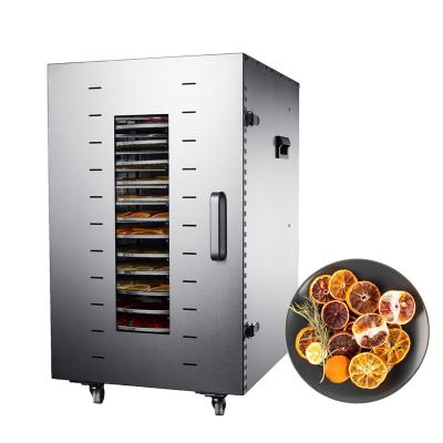 China Household Fruit and Vegetable Dryers 16 Layers Beef Jerky Sausage Dehydrator with Rotation Function for sale