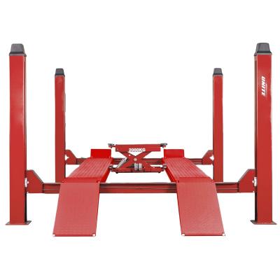 China Car Repair Shop 4.5 T Capacity U-F45 Four Post Vehicle Lift With Jacks Car Lifts Above Ground Garge Lifts for sale