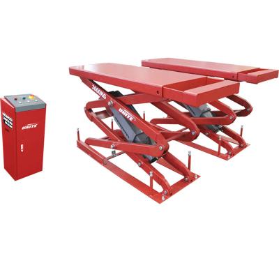 China U-E30 Full Lift Scissor Lift Full Hydraulic Car Scissor Lift Portable Hydraulic Scissor Lift Alignment Machine On Sale 3.0 T for sale