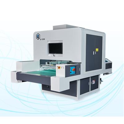 China Recognition automatic pattern factory camera printing spotting machine for shoe vamp vamp marking line for sale