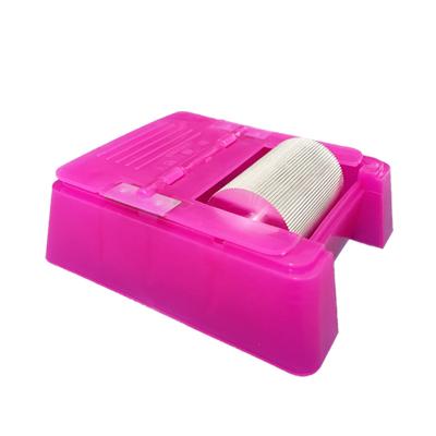 China Garment Shops Wholesale DIY Manual Roller Paint Box For Leather Edge Painting Tool for sale