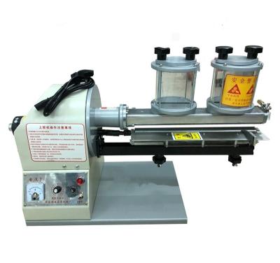 China machinery & High quality new design hardware safety shoes automatic glue spray leather gluing spreading machine for sale for sale