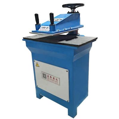 China Factory 12 Ton Hydraulic Swing Arm Clicker Press Cloth Leather Shoe Making Cutting Machine for sale