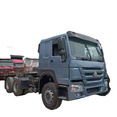 China Howo 6*4 371hp left hand drive howo truck price used tractor truck used for howo trucks 6.95*2.5*3.2M for sale