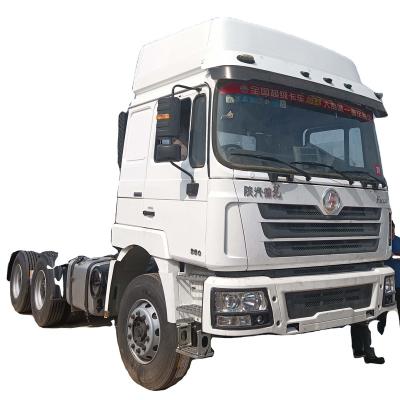 China 10 wheel factory direct sale used left hand drive Shacman tractor truck for sale 8.545*2.496*3.17M for sale