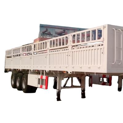 China Truck Trailer Large Cargo Truck Used 8x4 Sinotruk Model Filled Semi Side Wall 375HP Trailer Cargo Truck for sale