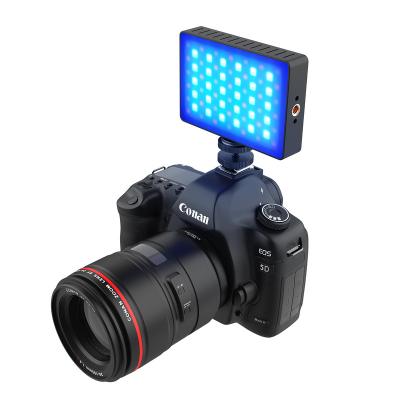 China AMAZONE Mini RGB Multi Color LED Video Lamp On Camera Lighting For Photography youtube vlog FL-30 for sale