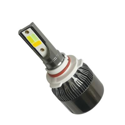 China Aviation Aluminum C3S Series Tricolor Car Led Headlight 24w 2400lm 3000k 4300k 6000k Led Headlight Bulb h1 h3 h4 h7 h11 9005 9006 for sale