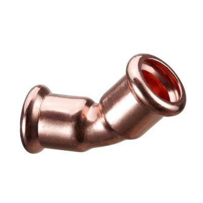 China Plumb 45D Elbow C X C Press Copper Fittings M Profile for sale