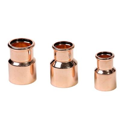 China Plumbing Reducer FTGXC M Press Copper Fittings Supplier China Plumbing Copper Pipe Fittings 15mm 22mm 28mm Best Selling for sale