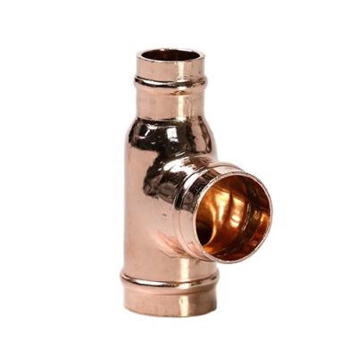 China HVAC Supplier T Joint Welding Pipe Ring Copper Fittings Plumbing Pipe and Fittings China for sale