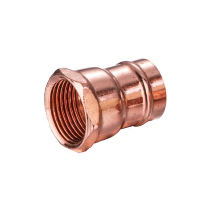 China Plumb Adapter CxF Female Weld Ring Copper Fittings for sale