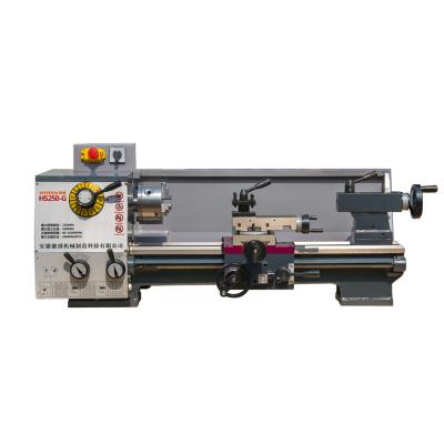 China HUISN HS250-G Cheap Price Lathe Machinery Repair Shops Mini Lathe Price Tools Price Manual Lathe Machine for sale