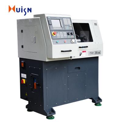 China Building Material Shops CNC Metal Lathe CNC210 High Precision CNC Small Lathe/CNC Automatic Teaching Lathe Machine Price for sale