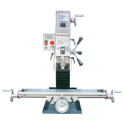 China Shops HUISN WMD30VB construction material mini drill table precision drilling milling machine mini mill milling machines for sale