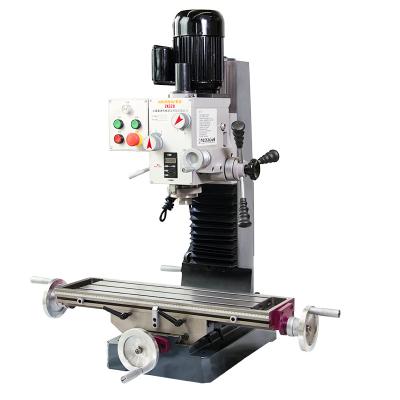 China Vertical Small Mini Drilling Machine Milling Machinery Repair Shop Huisn ZX32G Belt Drive Milling Machine for sale