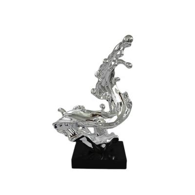 China Morden Luxury Indoor High Cost Effective Clear Resin Art Decoration Artware High for sale