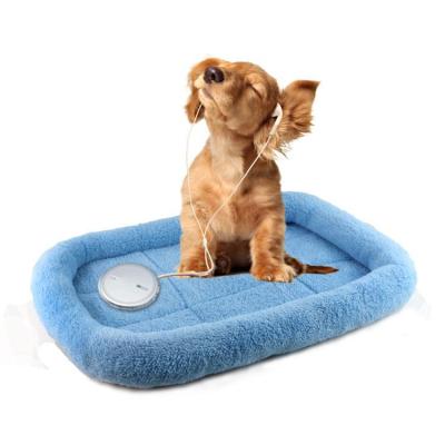 China 2021 Sustainable Hot Sale Soft Multi Color Soft Easy Clean Luxury Plush Mat Pet Supplies Bed for sale