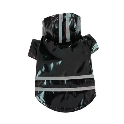 China Amazon Supplier Wholesale Summer PU Dogs Raincoat Stocked Pet Clothing Accessories for sale