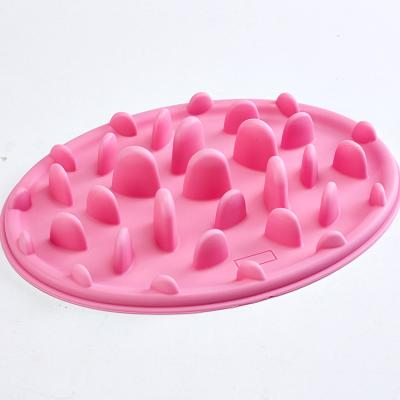 China Viable Wholesale Custom Eco Friendly Pet Flying Discs Food Storage Silicone Pet Food Bowls for sale