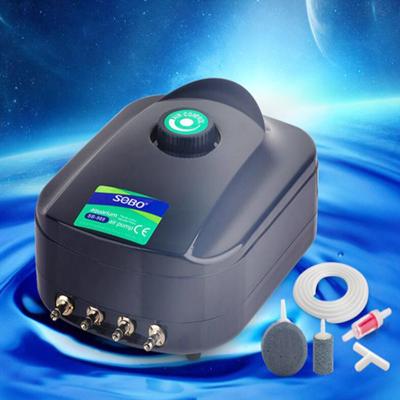 China Slient Mini Rechargable Single Double Home Aquarium Viable Compressor for sale