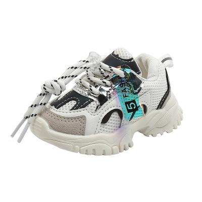 China Shangzhou 2021 New Arrival OEM Spring Flat Soft Sole Children's Sports Breathable Shoes Sapatos desportivos for sale