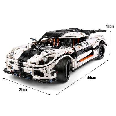 China Off-Road Model Small Particle Toy Car Assembling Building Blocks Toy Koenigsegg Car Vehicle Top Quality Construction Racing for sale