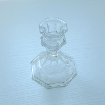 China Hot New Product Transparent Weddings And Glass Candlesticks Candle Holders for sale