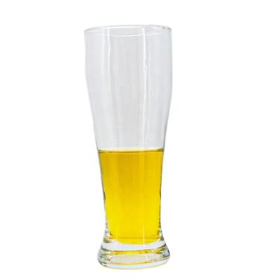 China 500ml China factories 16oz 500ml clear beer glass chilling beer glass Lead free Crystal Tulip Beer Glass for Bar Tables for sale