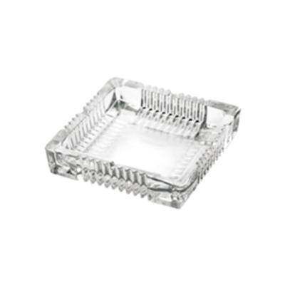 China KTV factory product small and glass office decoration square ashtray ashtray for sale