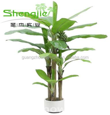 China Manufacture with competitive price SJLJ013026 indoor outdoor artificial tree fake banana tree for sale