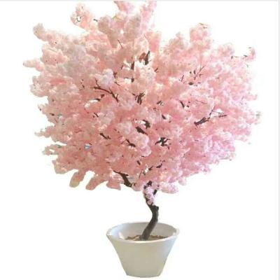 China Wholesale Decorative Tree Eco-friendly Artificial Flower Artificial Cherry Blossom Tree for sale