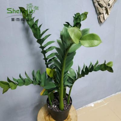 China Ever Hot Selling Green Plant Wholesale 70cm High Artificial Leaf For Decoration With Fire Proof for sale