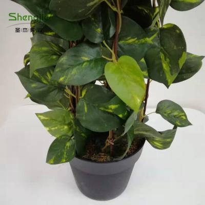 China Ever Green Plant Wholesale 110cm Leaf Tall Artificial Vine Vine For Decoration for sale