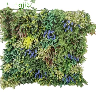 China Minimalist 1m*1m Fire Resistant Artificial Green Wall For Wall Decoration for sale