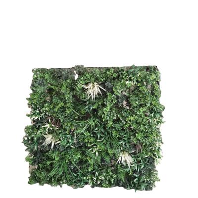 China Newly Minimalist Artificial Green Anti-fire Plastic Wall For Wholesale for sale