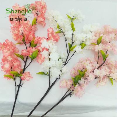 China 100 Cm High Luxury Cheap Flower Artificial Cheerful Flower For Decoration for sale