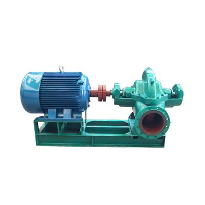 China Machining Double Suction Impeller Single Stage Double Suction Centrifugal Pump For Different Water Conserving Projects for sale