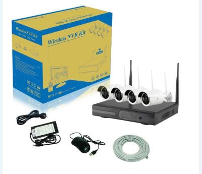 Chine appareil-photo sans fil du système 4pcs WIFI de l'appareil-photo NVR d'IP de 4ch 960P à vendre