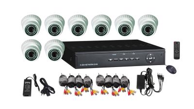 China 8 Channel Security Camera System POE CCTV DVR Kit with PTZ Control for sale