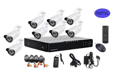 Chine Haute résolution du kit 700Tvl d'appareil-photo des systèmes de surveillance d'affaires IP à vendre