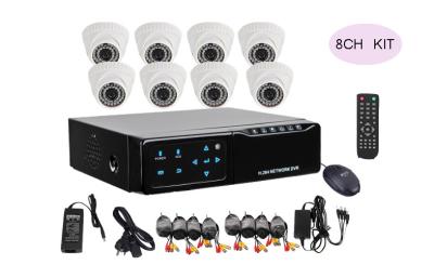 China HD surveillance camera system with 8 cameras for sale