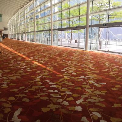 中国 Luxury Airport Cinema Carpet Axminster Wool Casino Theater Hotel Office Gym Carpet 販売のため