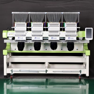 China Hotels FUJA Quality 4 Head Good Price Good Price Embroidery Machine Computerized for sale