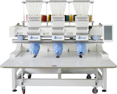 China New Automation Structure Durable / High Efficiency Multi Heads Embroidery Machine With 15 Needles For Shoes for sale