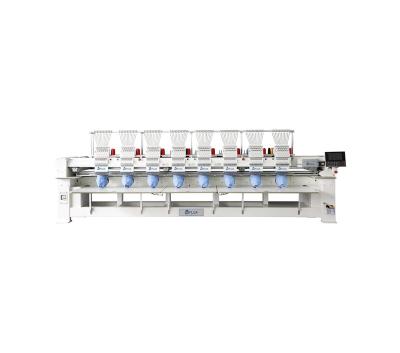 China Garment Shops Cost Effective 8 Heads Embroider Machine Cap / High Quality T-shirt / Garment Embroidery Machine for sale