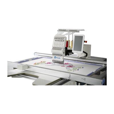 China High Quality Automatic FUJA Embroidery FUJA 15 Needle Single Needle Embroidery Machine Prices for Flat/Logos/3D 12 Needles for Shoes, T-shirts, Hats for sale