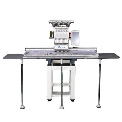 China Silent Automation / High Efficiency Professional Automatic Thread Trimming Single Head Flat Embroidery Machine for sale